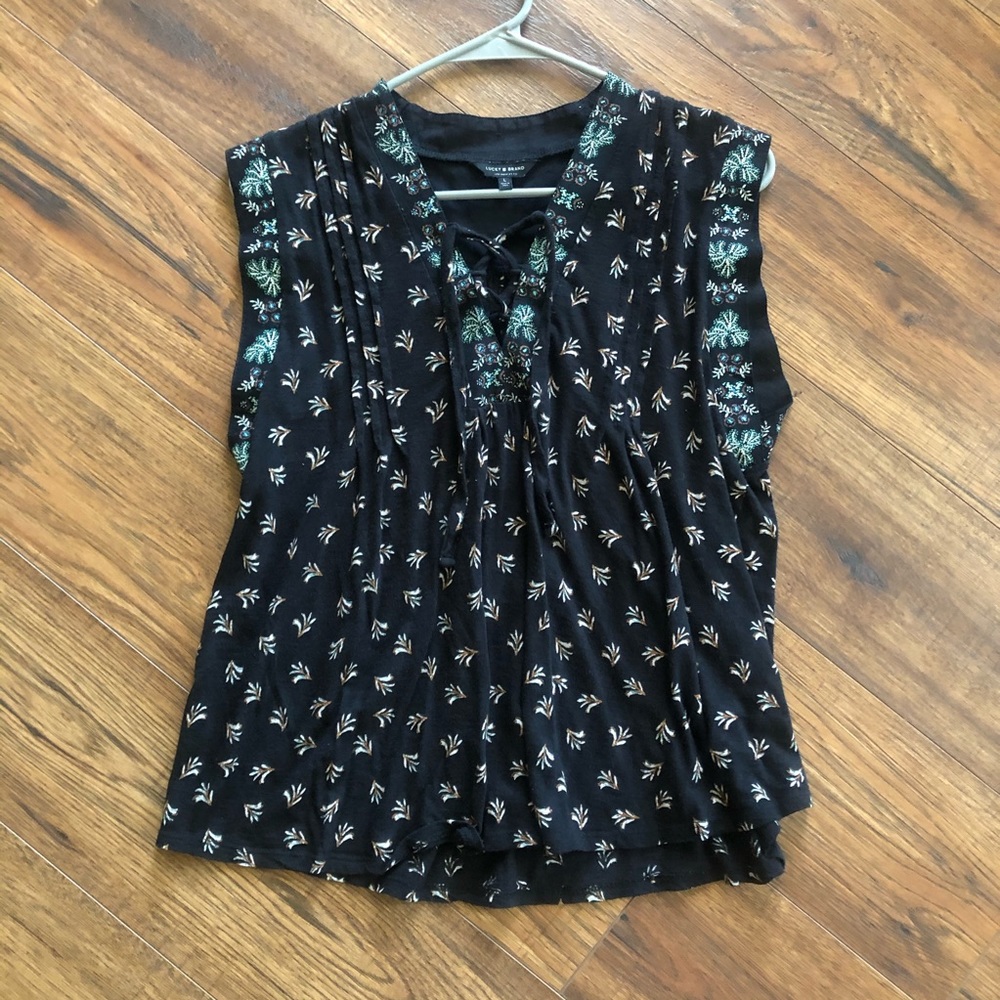 Lucky Brand Short Sleeve Top